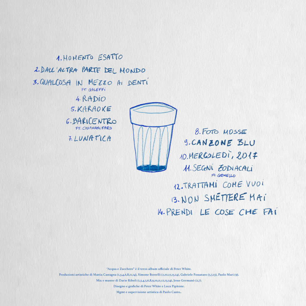 Peter White Acqua e zucchero