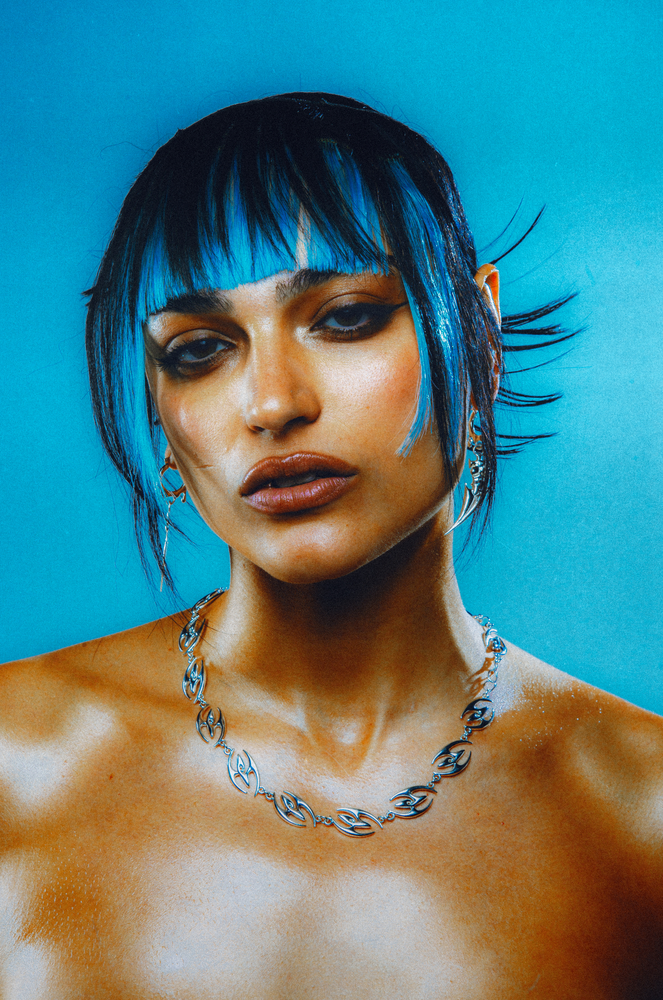 Federica Messaggeri Zareen earrings & necklace Sydoria