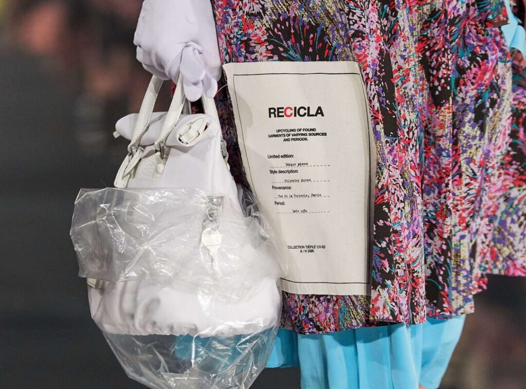 Margiela Galliano; Maison Margiela Recicla Fall Winter 2020 by John Galliano