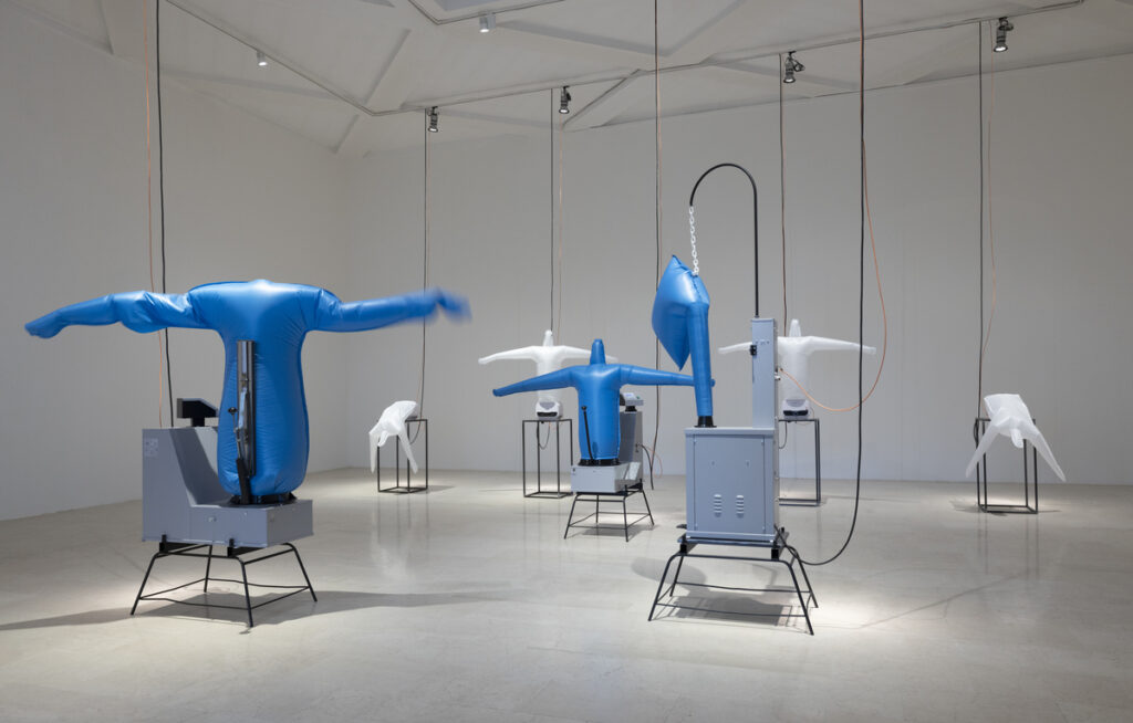 Anna Franceschini, All Those Stuffed Shirts, Installation at Triennale Milano, 2023.