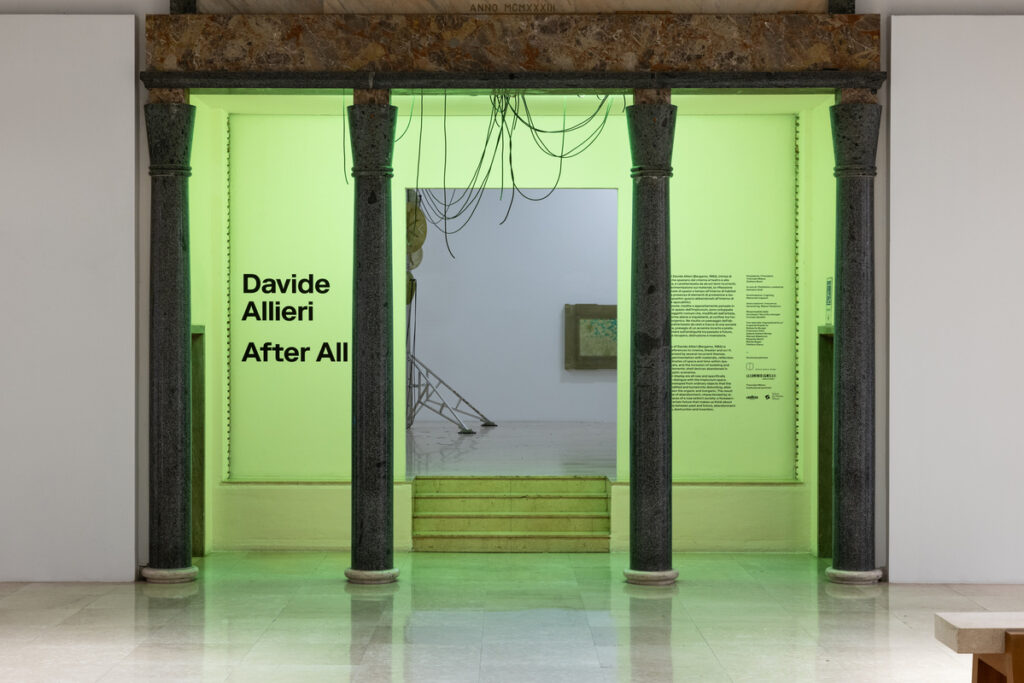 Davide Allieri. After All, installation view. Photo Gianluca Di Ioia © Triennale Milano